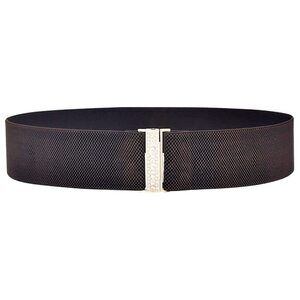 5288 Women's Elastic Waist Belt Diamond Clasp Stretch Wide Corset Elegant